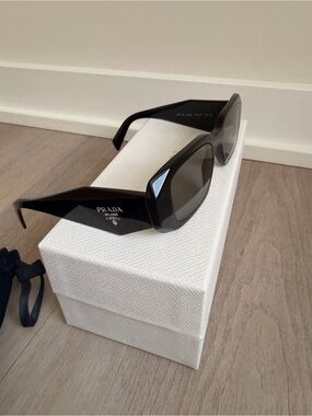 Prada eyewear Black Symbole Sunglasses
